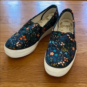 Keds Rifle paper co floral sz 6 platform sneakers